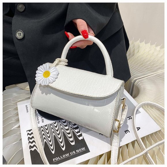 Crocodile pattern small bag new simple single shoulder bag - Picture 9 of 12